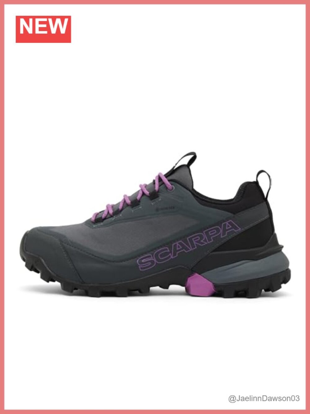 SCARPA Women's Ribelle Cross 2 GTX Waterproof Hiking Shoes EU 40.5 US 8.5-9